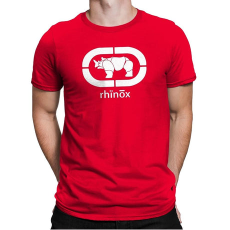 Rhino Unlimited Exclusive - Shirtformers - Mens Premium T-Shirts RIPT Apparel Small / Red