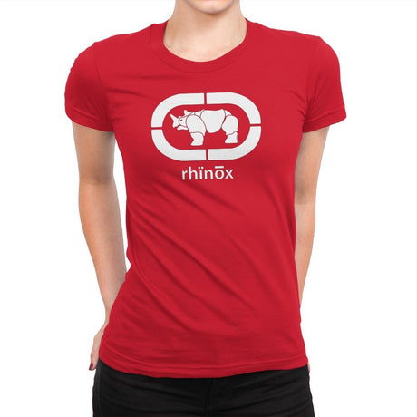 Rhino Unlimited Exclusive - Shirtformers - Womens Premium T-Shirts RIPT Apparel Small / Red