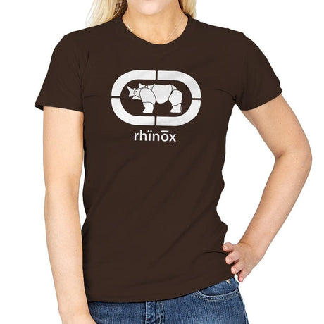 Rhino Unlimited Exclusive - Shirtformers - Womens T-Shirts RIPT Apparel Small / Dark Chocolate