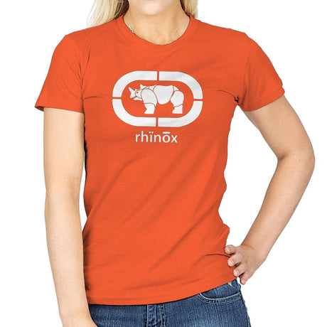 Rhino Unlimited Exclusive - Shirtformers - Womens T-Shirts RIPT Apparel Small / Orange