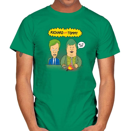 Richard And Tommy Exclusive - Mens T-Shirts RIPT Apparel Small / Kelly Green