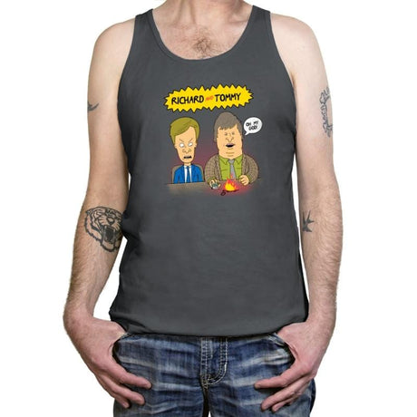 Richard And Tommy Exclusive - Tanktop Tanktop RIPT Apparel X-Small / Asphalt