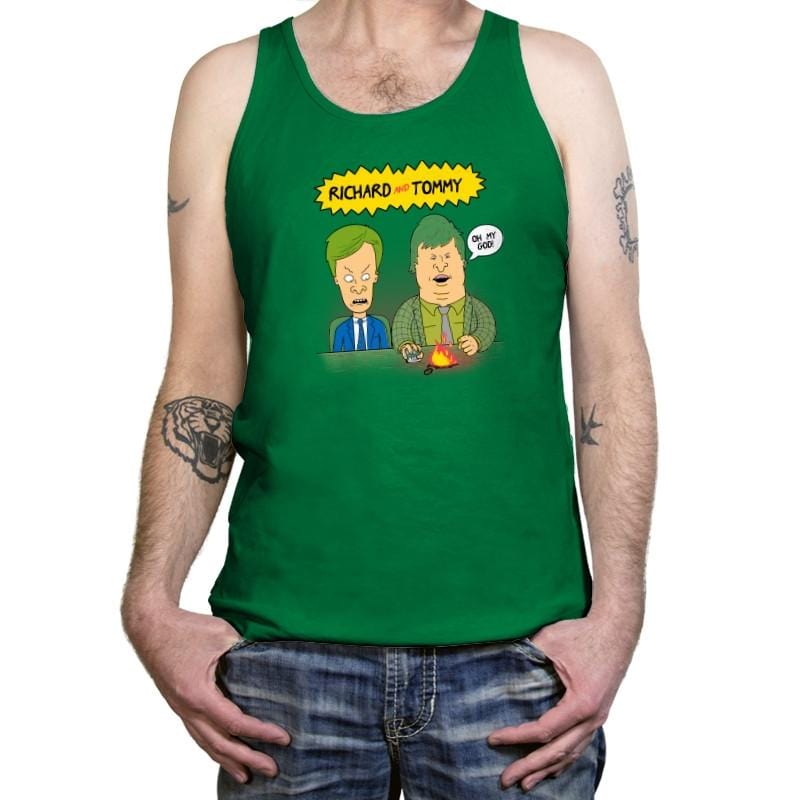 Richard And Tommy Exclusive - Tanktop Tanktop RIPT Apparel X-Small / Kelly