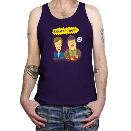 Richard And Tommy Exclusive - Tanktop Tanktop RIPT Apparel X-Small / Team Purple