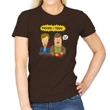 Richard And Tommy Exclusive - Womens T-Shirts RIPT Apparel Small / Dark Chocolate