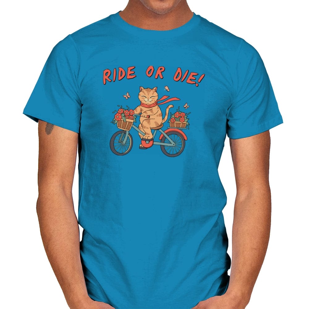 Ride or Die Catana - Mens T-Shirts RIPT Apparel Small / Sapphire
