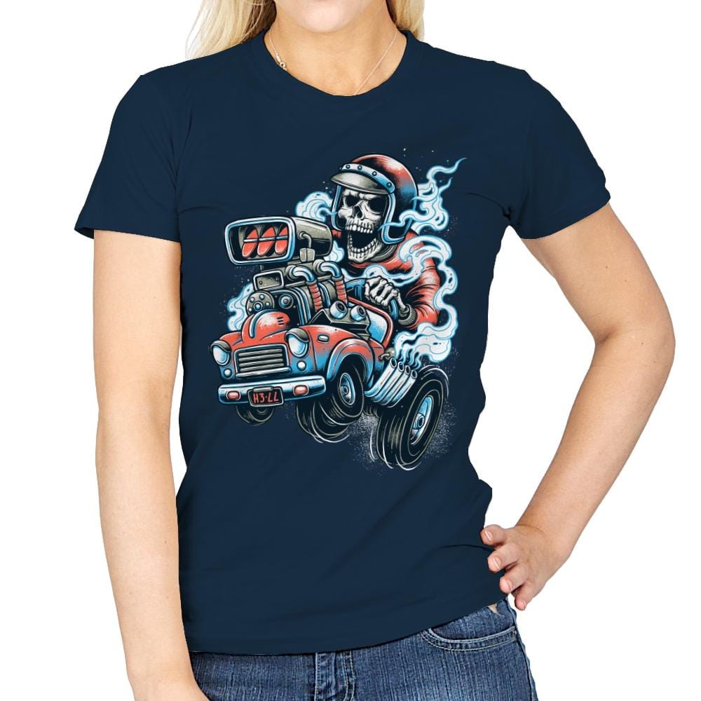 Ride or Die - Womens T-Shirts RIPT Apparel Small / Navy