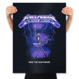 Ride the Nightmare - Prints Posters RIPT Apparel 18x24 / Black