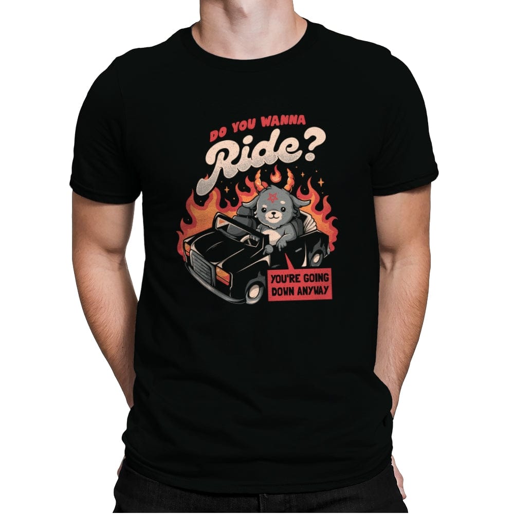 Ride to Hell - Mens Premium T-Shirts RIPT Apparel Small / Black