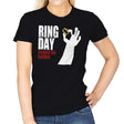 Ring Day - Womens T-Shirts RIPT Apparel Small / Black