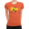 RIP! Exclusive - Womens Premium T-Shirts RIPT Apparel Small / Classic Orange