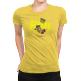 RIP! Exclusive - Womens Premium T-Shirts RIPT Apparel Small / Vibrant Yellow