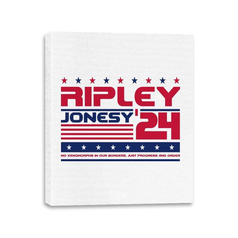Ripley Jonesy 2024 Presidential Election - Canvas Wraps Canvas Wraps RIPT Apparel 11x14 / White
