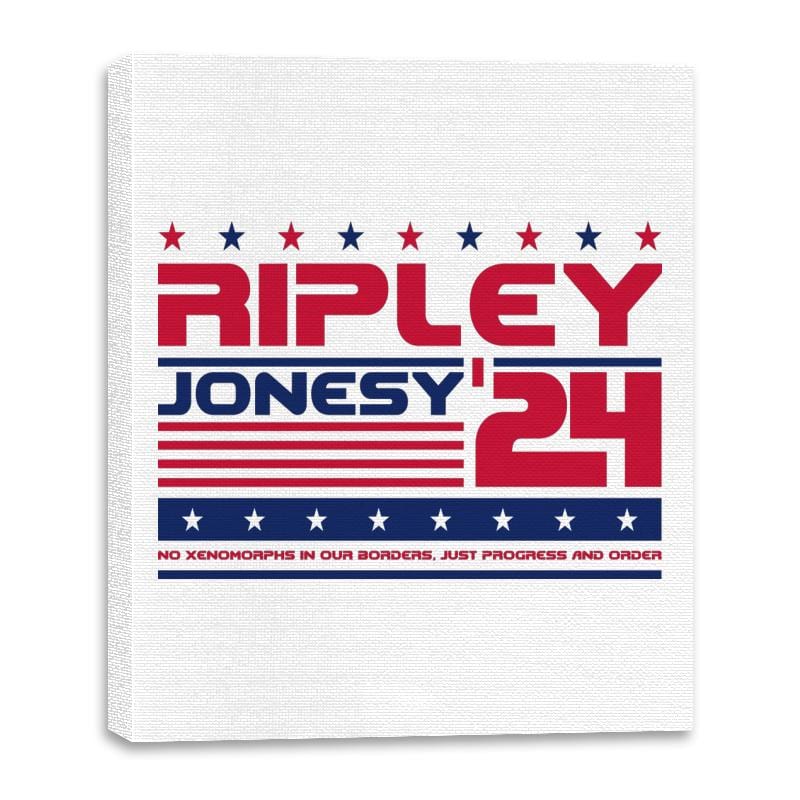 Ripley Jonesy 2024 Presidential Election - Canvas Wraps Canvas Wraps RIPT Apparel 16x20 / White
