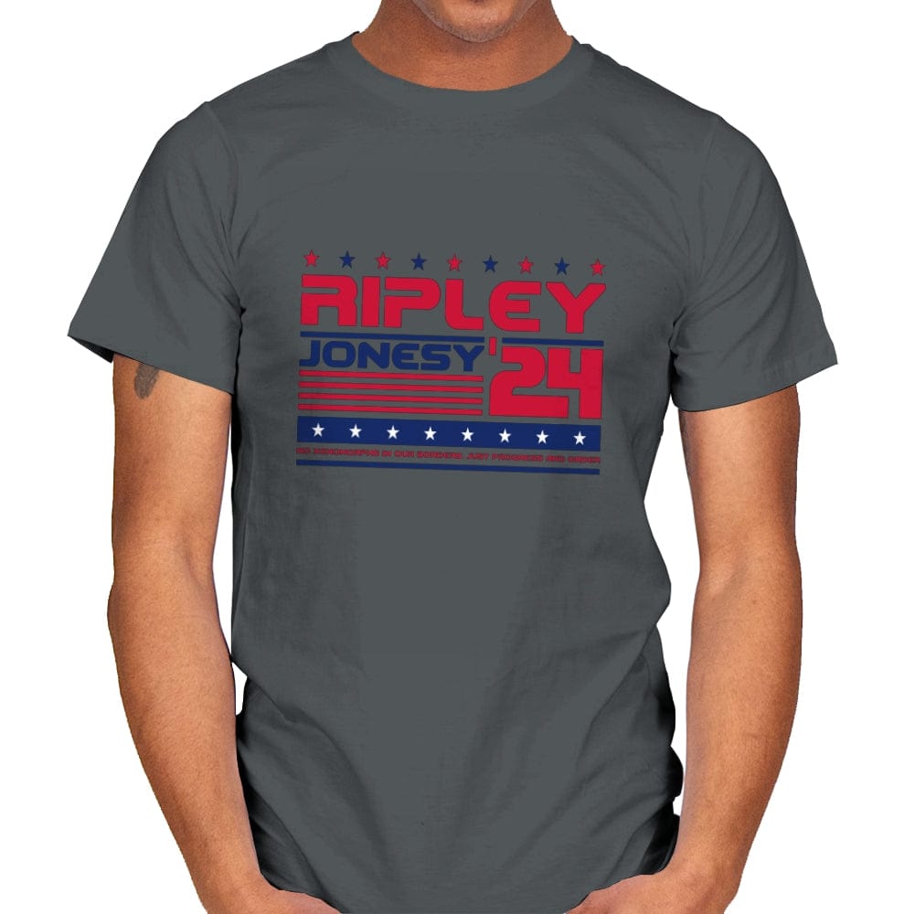 Ripley Jonesy 2024 Presidential Election - Mens T-Shirts RIPT Apparel Small / Charcoal