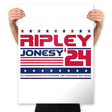 Ripley Jonesy 2024 Presidential Election - Prints Posters RIPT Apparel 18x24 / White