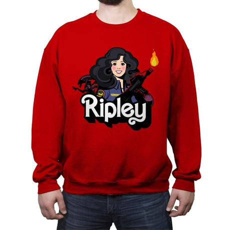 Ripley's Dreamhouse - Crew Neck Sweatshirt Crew Neck Sweatshirt RIPT Apparel Small / Red