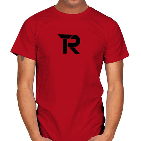 RIPT Black R Logo - Mens T-Shirts RIPT Apparel Small / Red