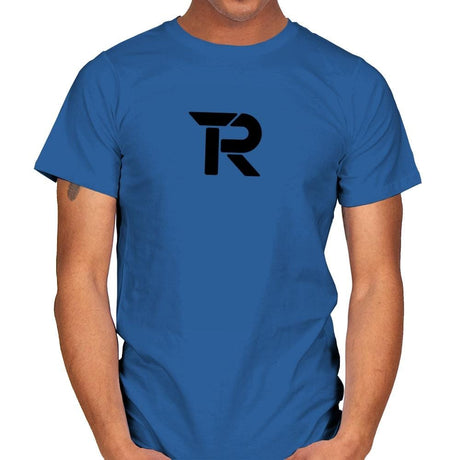 RIPT Black R Logo - Mens T-Shirts RIPT Apparel Small / Royal
