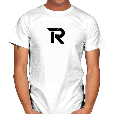 RIPT Black R Logo - Mens T-Shirts RIPT Apparel Small / White