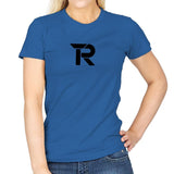 RIPT Black R Logo - Womens T-Shirts RIPT Apparel Small / Royal