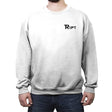 RIPT R Chest Logo - Crew Neck Sweatshirt Crew Neck Sweatshirt RIPT Apparel Small / White