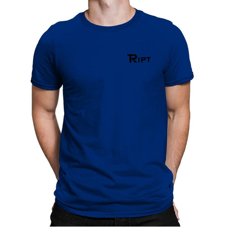 RIPT R Chest Logo - Mens Premium T-Shirts RIPT Apparel Small / Royal