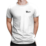 RIPT R Chest Logo - Mens Premium T-Shirts RIPT Apparel Small / White