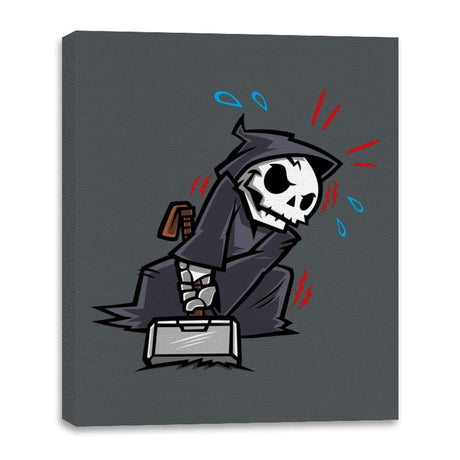 RIPT REAPER #3 - Canvas Wraps Canvas Wraps RIPT Apparel 16x20 / Charcoal