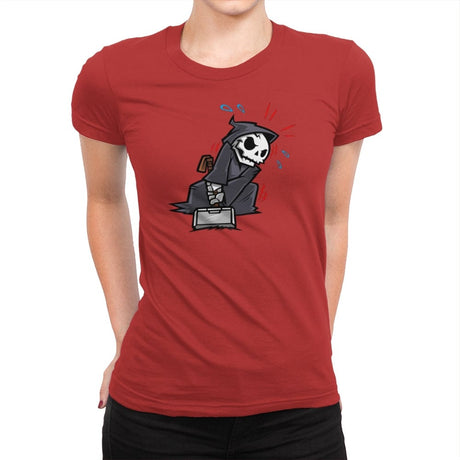 RIPT REAPER #3 - Womens Premium T-Shirts RIPT Apparel Small / Red