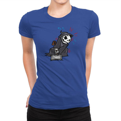 RIPT REAPER #3 - Womens Premium T-Shirts RIPT Apparel Small / Royal