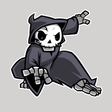 RIPT Reaper 7 Exclusive - Sticker Stickers RIPT Apparel 2.625x3.625 inch