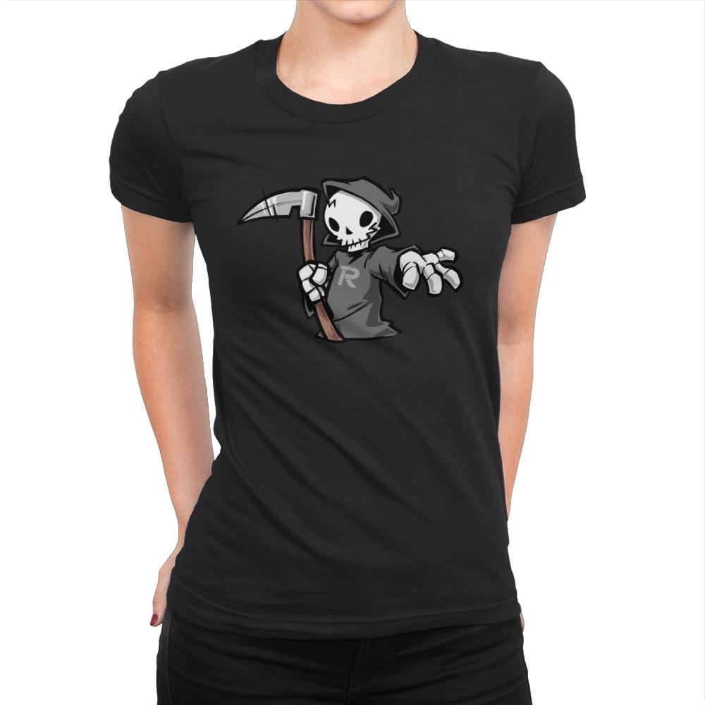 RIPT Reaper - Womens Premium T-Shirts RIPT Apparel Small / Black