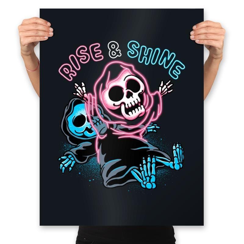 Rise And Shine - Prints Posters RIPT Apparel 18x24