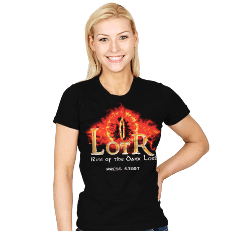 Rise of the Dark Lord - Womens T-Shirts RIPT Apparel