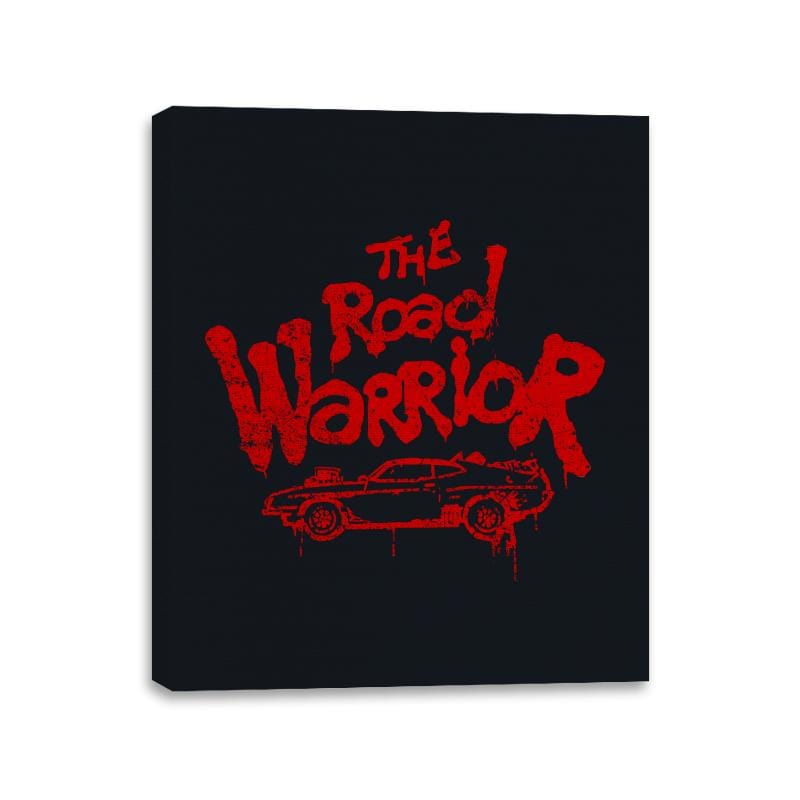 Road Warrior - Canvas Wraps Canvas Wraps RIPT Apparel 11x14 / Black