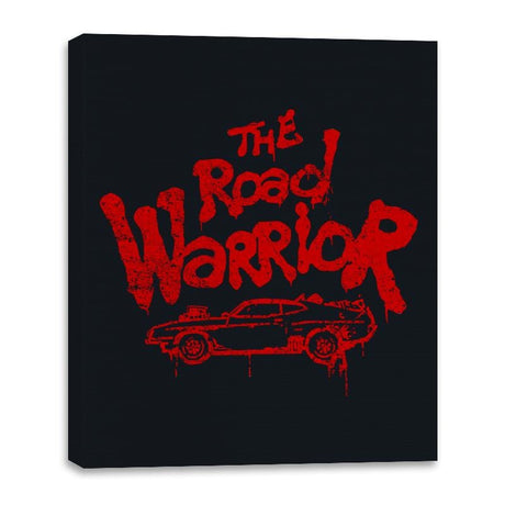 Road Warrior - Canvas Wraps Canvas Wraps RIPT Apparel 16x20 / Black