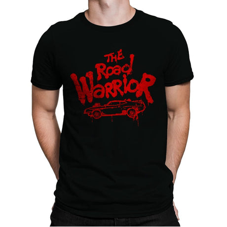 Road Warrior - Mens Premium T-Shirts RIPT Apparel Small / Black