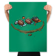 Roasted Coffee - Prints Posters RIPT Apparel 18x24 / Kelly