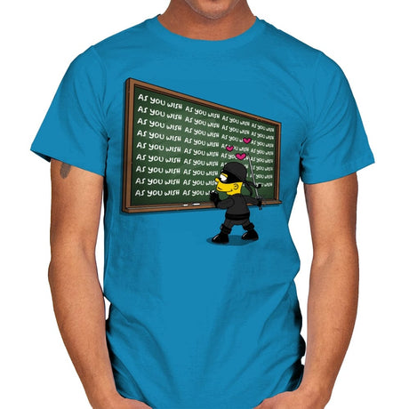 Roberts Detention - Mens T-Shirts RIPT Apparel Small / Sapphire