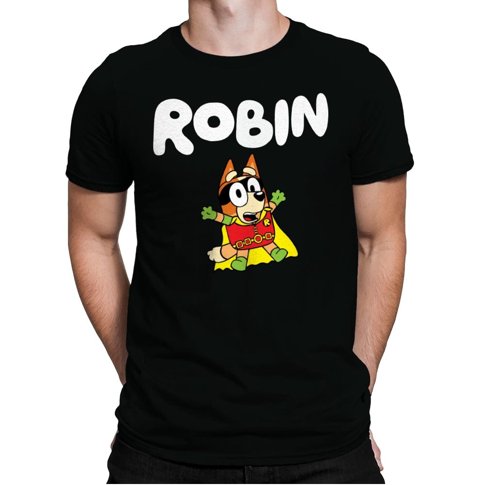 Robin - Mens Premium T-Shirts RIPT Apparel Small / Black