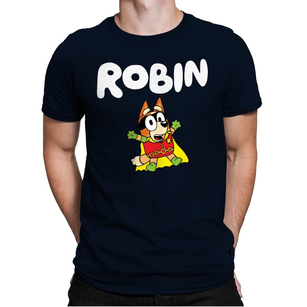 Robin - Mens Premium T-Shirts RIPT Apparel Small / Midnight Navy