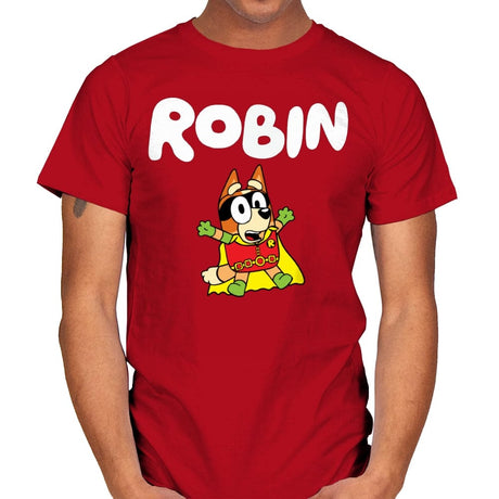 Robin - Mens T-Shirts RIPT Apparel Small / Red