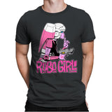 Robo Girl - Mens Premium T-Shirts RIPT Apparel Small / Heavy Metal