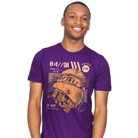 Robo-Head - Mens T-Shirts RIPT Apparel