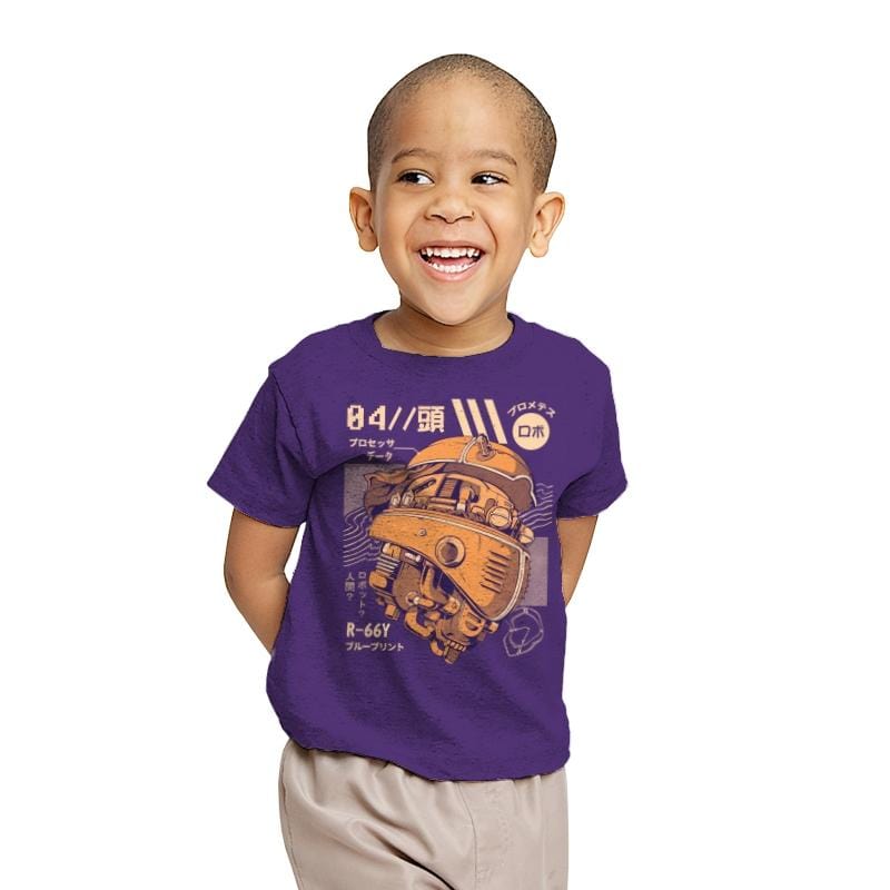 Robo-Head - Youth T-Shirts RIPT Apparel