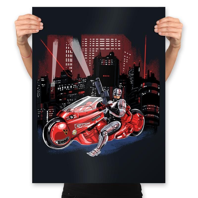 Robokira - Prints Posters RIPT Apparel 18x24 / Black