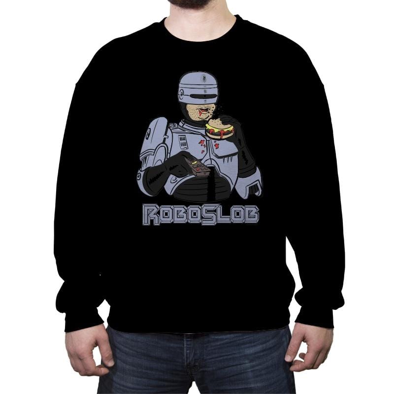 RoboSlob - Crew Neck Sweatshirt Crew Neck Sweatshirt RIPT Apparel