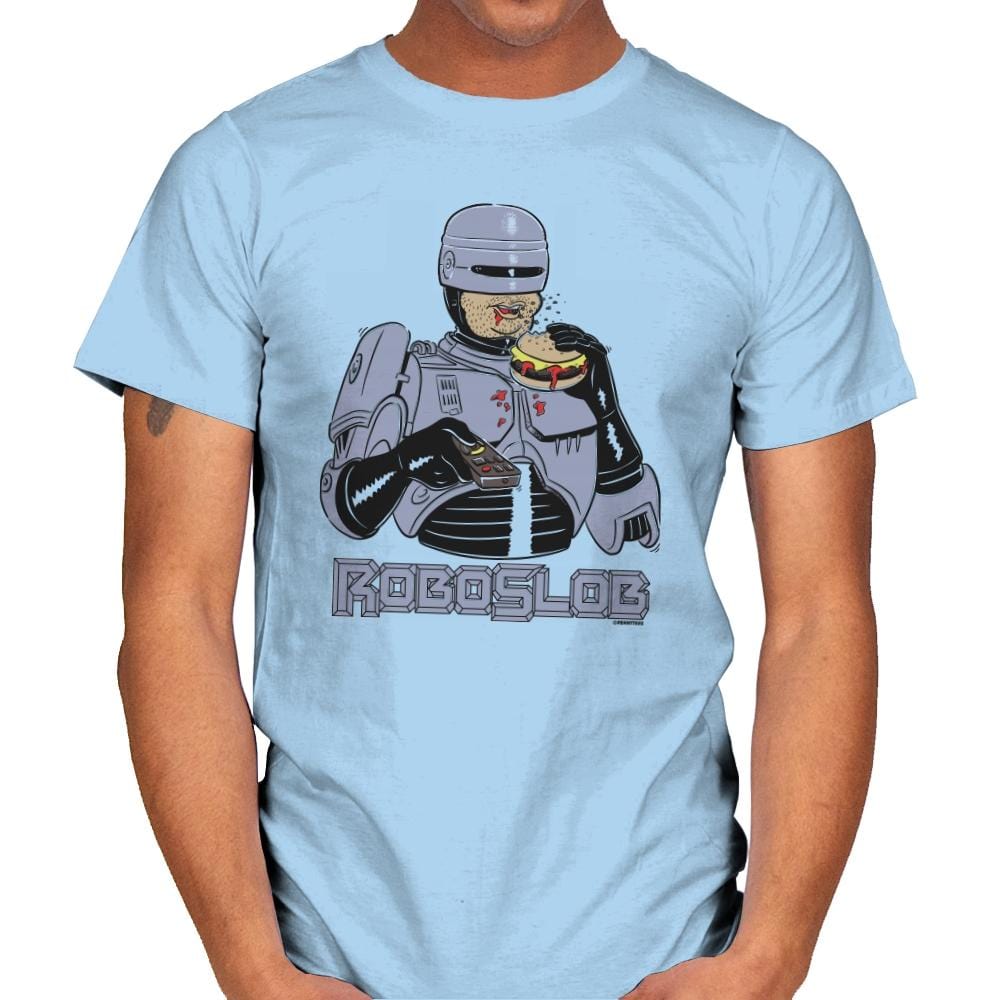 RoboSlob - Mens T-Shirts RIPT Apparel Small / Light Blue