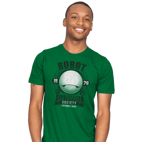 Robot Depreciation Society - Mens T-Shirts RIPT Apparel